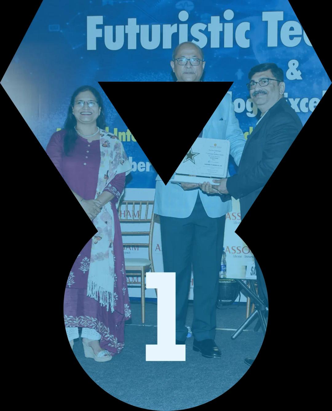 recognition award for excellence as an MSME