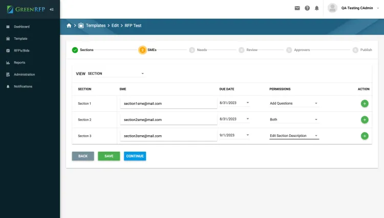 Application UI 3