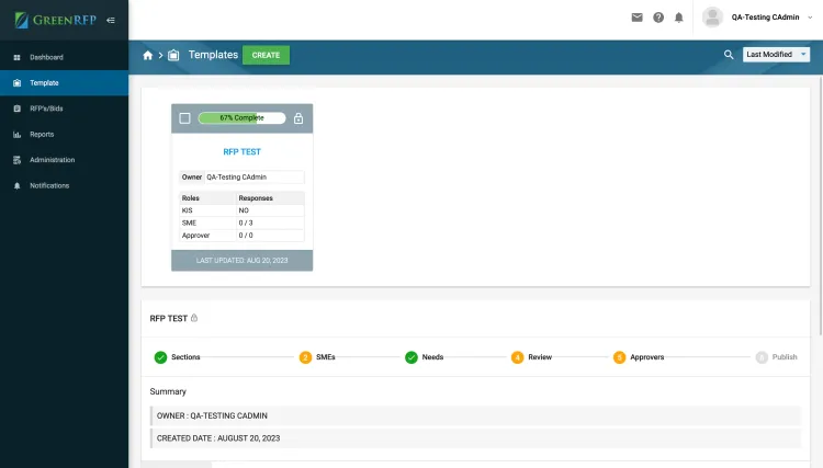 Application UI 6