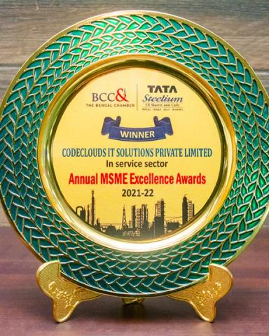 Winner of MSME Excellence Awards 2021-2022