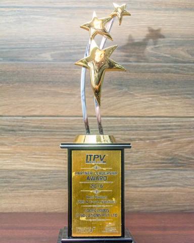 ITPV Best Partner Leadership Award 2016