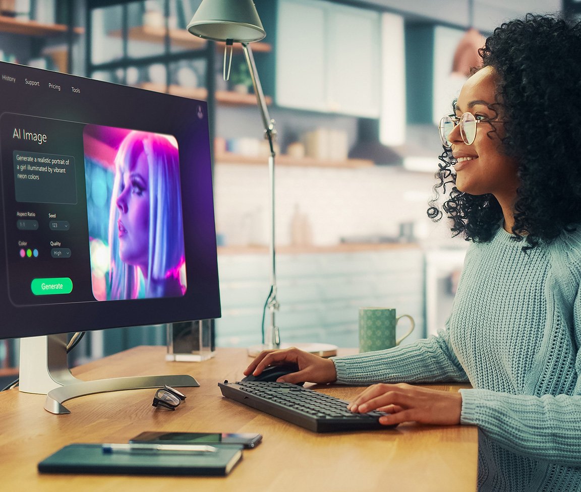 a developer is working on ai images for ecommerce ai development