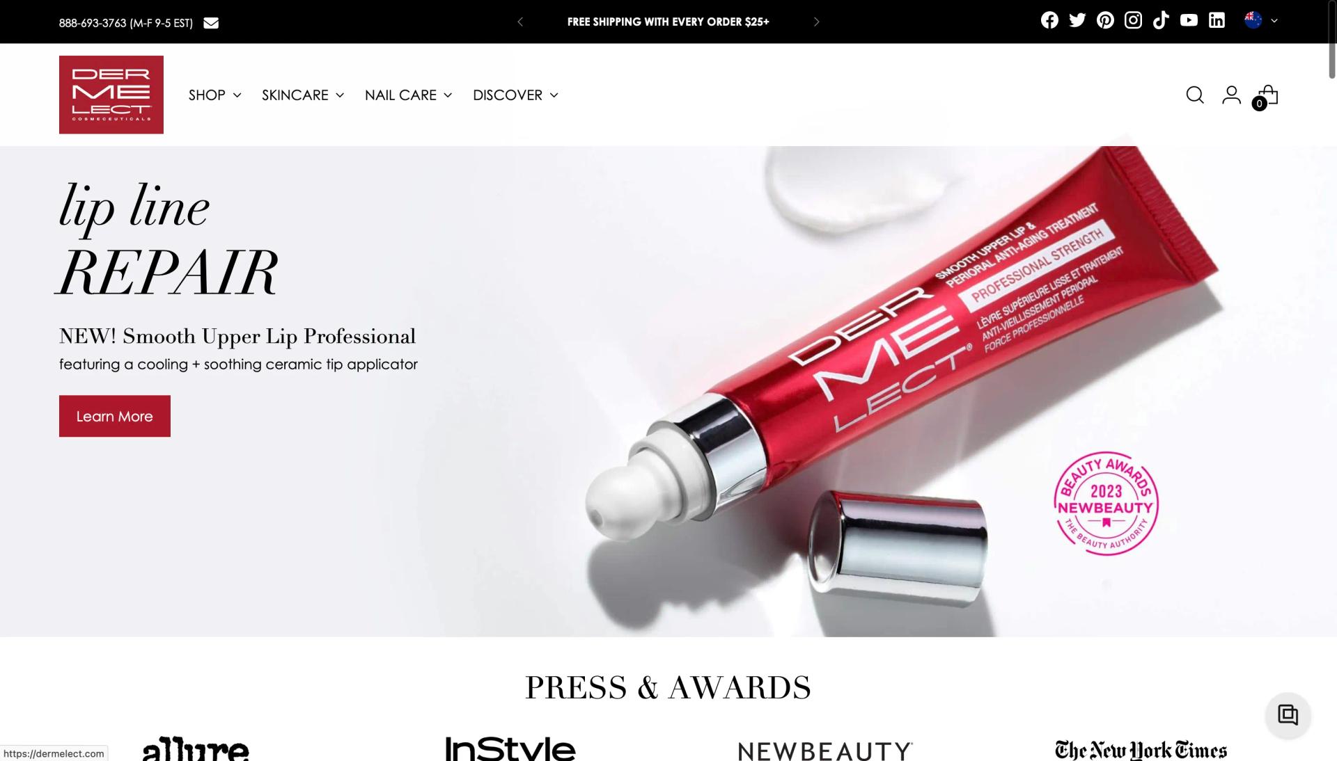 Developed application UI